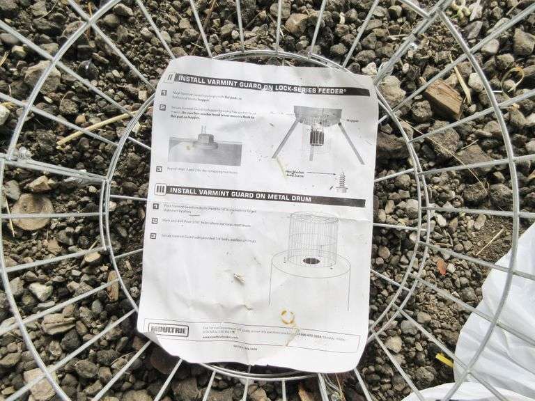 Moultrie Tripod Deer Feeder with Feeder Feet to Stake to the Ground