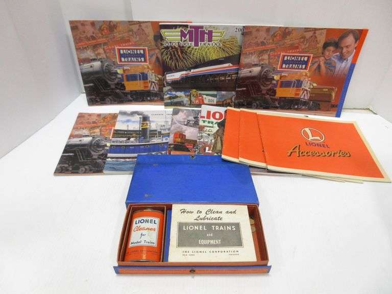 Lionel Train Catalogs and Maintenance Kits Albrecht Auction Service