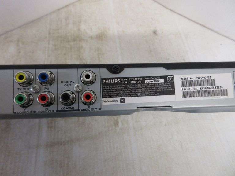 Philips 1080p HDMI Upscaling Ultra Slim DVD Player with USB 2.0 and