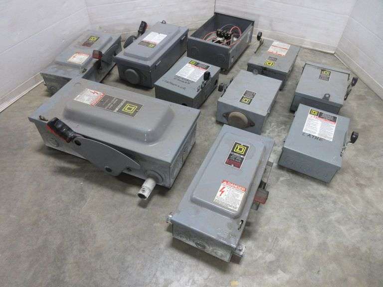 Square D 60 AMP Disconnect; Square D 30 AMP Disconnects, General Duty