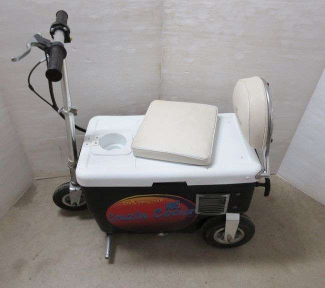 Cruzin Cooler Motorized, Serial No. 50001120 Albrecht Auction Service
