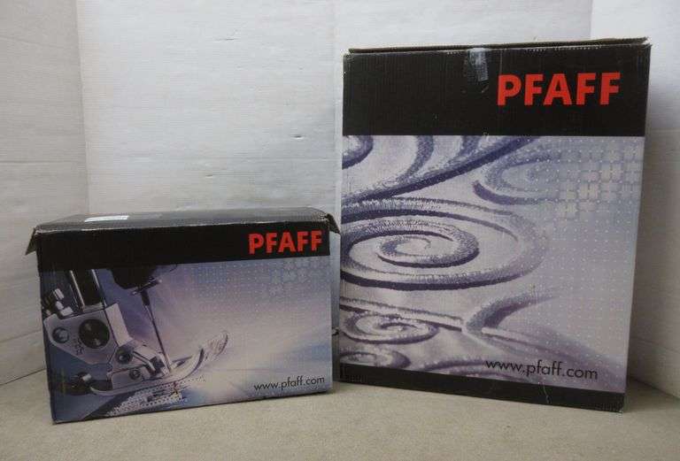 PFAFF Creative Vision Sewing Machine with Embroidery Unit that has Many