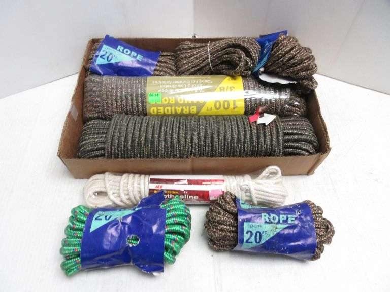 300 Yards of Braided Camo Nylon Rope, Mildew Resistant - Albrecht ...