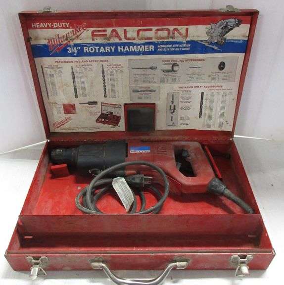 Milwaukee Heavy Duty Rotary Hammer Albrecht Auction Service
