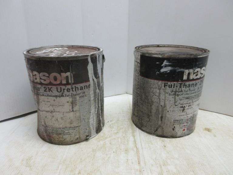 (2) Gallons of Nason FulThane 2K Urethane, Oxford White, IBA01