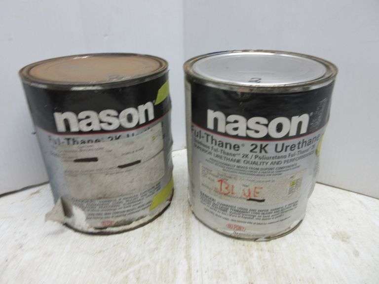 OneGallon of Nason FulThane 2K Urethane, GM White; OneGallon of