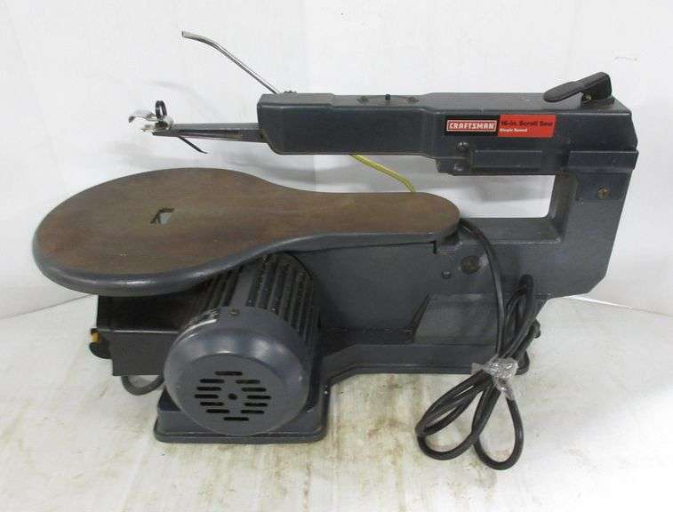 Craftsman 16" Scroll Saw, 120V, 1,725 RPM, No.137.216160 Albrecht
