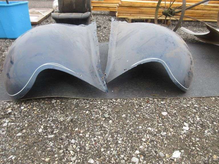 19301931 Ford Model A Custom Fiberglass Front Fenders Albrecht