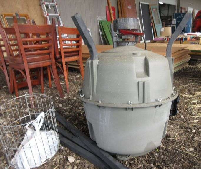 Moultrie Tripod Deer Feeder with Feeder Feet to Stake to the Ground