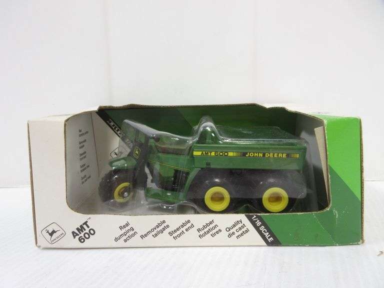 1991 John Deere AMT 600 DieCast All Material Transporter Vehicle, 1/16