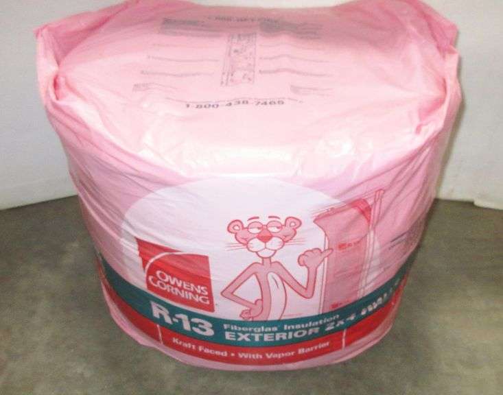 Roll of R13 Insulation for 2x4 Walls Albrecht Auction Service