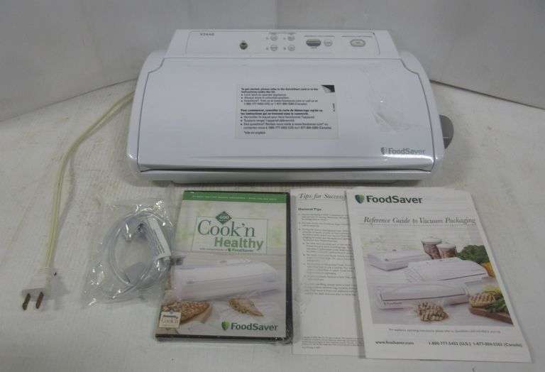 Foodsaver with Jar Sealer, Includes Manual Albrecht Auction Service