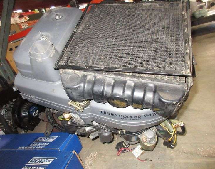 Kawasaki 17 HP Liquid Cooled Engine Albrecht Auction Service
