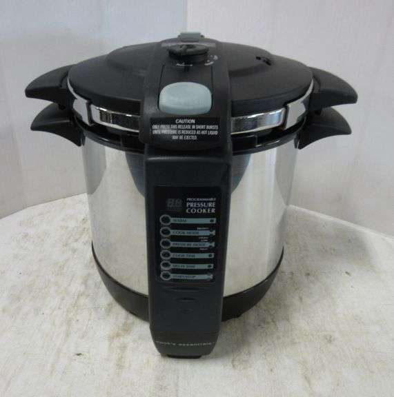 Cook Essentials SixQuart Pressure Cooker Albrecht Auction Service