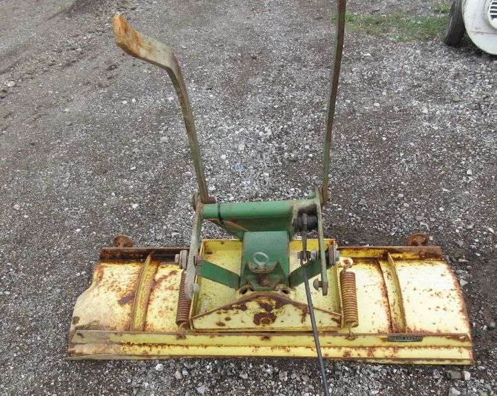 John Deere Snow Blower Attachment Albrecht Auction Service