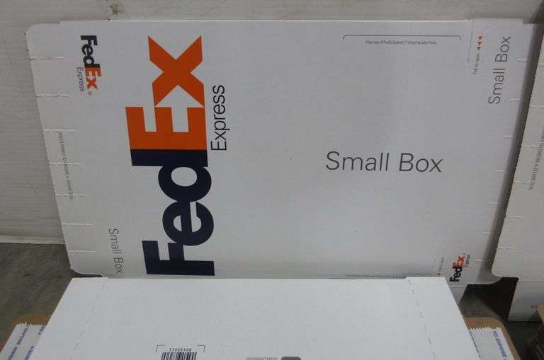 (12) Fedex Medium Boxes, No. 139382 f20; (15) Fedex Small Boxes, No
