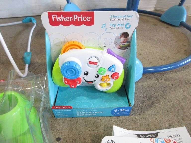 Fisher Price Activity Mat; Game and Learn Toy, New in Package; Baby Einstein Activity Jumper and