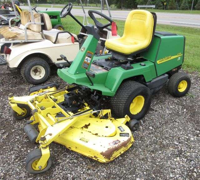 John Deere F725 Front Deck Mower Albrecht Auction Service