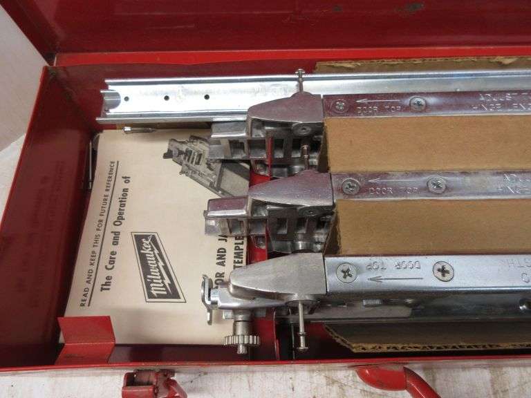 Milwaukee Door Jamb Butt Template Kit Albrecht Auction Service