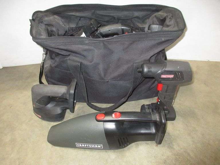 Craftsman 19.2V Battery Tools, Includes Circular Saw, Jig Saw, Light, Sawzall, Sander, Tire