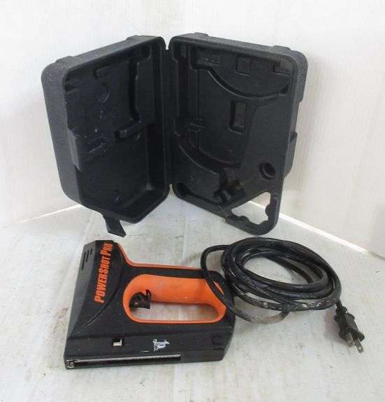 Powershot Pro Heavy Duty Electric Staple and Nail Gun Albrecht