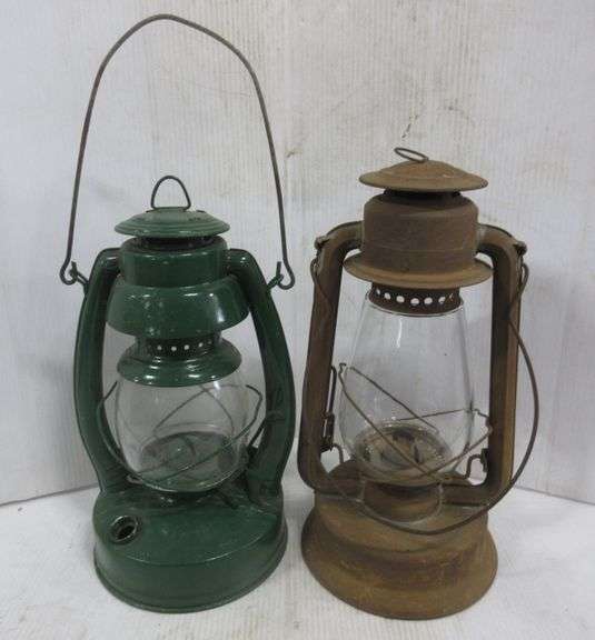 (2) Old Kerosene Lanterns 1 Paul'sLeader No. 2, and 1 Lux S.A