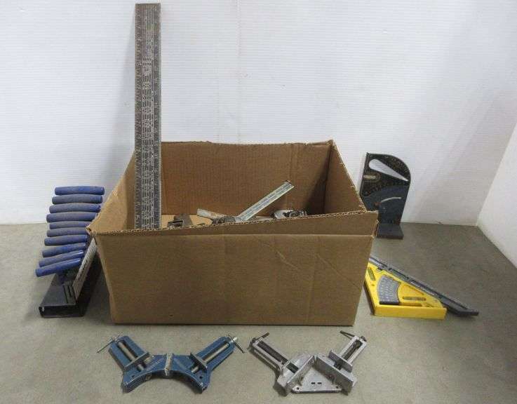 Builders Square and Straight Edges, 10Piece Hex Key Set, Miter Master