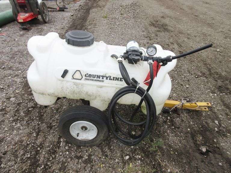 Tow Behind Spray Tank - Albrecht Auction Service