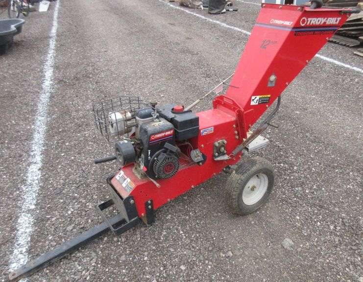 12 HP Wood Chipper, Can Be Fitted with Battery for Electric Start