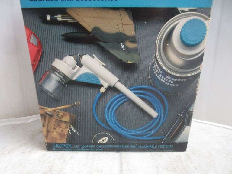 Testors Airbrush and Propellant System Albrecht Auction Service