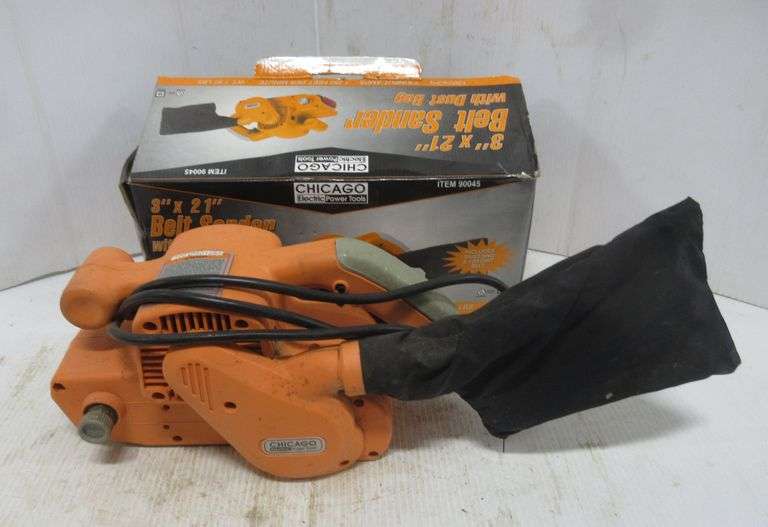 NAPA Brake Bleed Kit, and Chicago Electric Belt Sander Albrecht