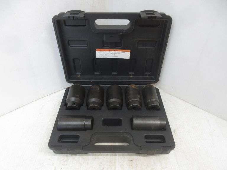 Front Wheel Drive Axle Lock Nut Socket Set Albrecht Auction Service