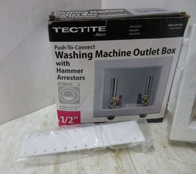 Tectite Washing Machine Outlet Box at Beth Lewis blog