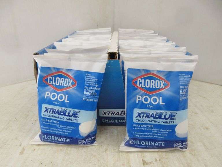 (22) Clorox 3" Chlorine Tablets Albrecht Auction Service