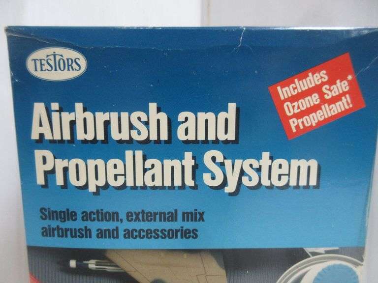 Testors Airbrush and Propellant System Albrecht Auction Service