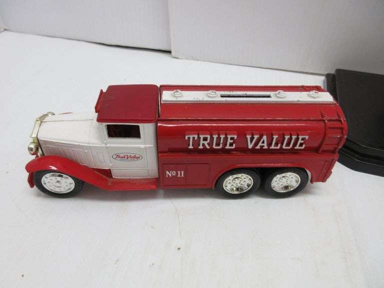 ERTL True Value Diecast Bank, and 1968 Shelby GT500KR Road Signature