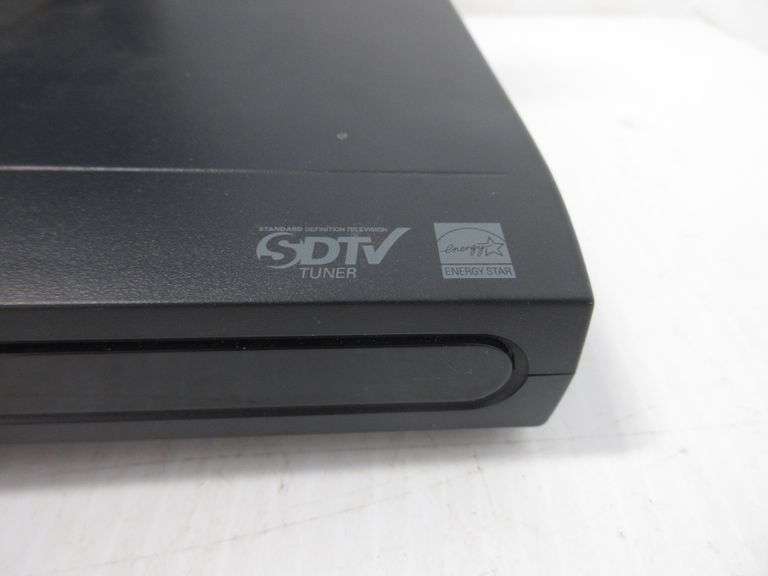 (2) DTV Converter Boxes, DTX9950 Albrecht Auction Service