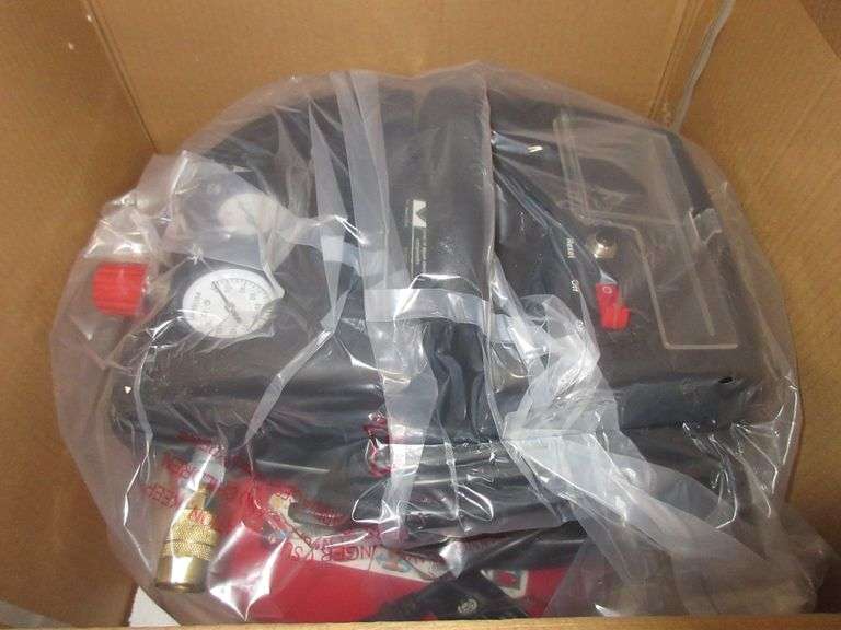 Central Pneumatic ThreeGallon Oilless Pancake Air Compressor, 1/3 HP