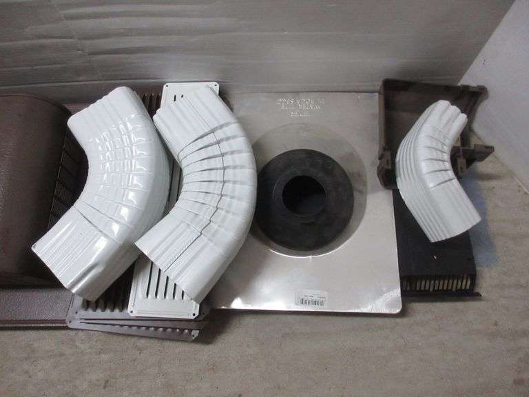 Misc. Roof Vents and Gutter Elbows Albrecht Auction Service