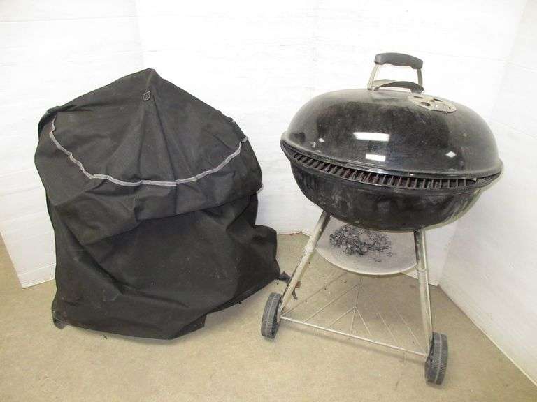 er Charcoal Grill with Cover Albrecht Auction Service