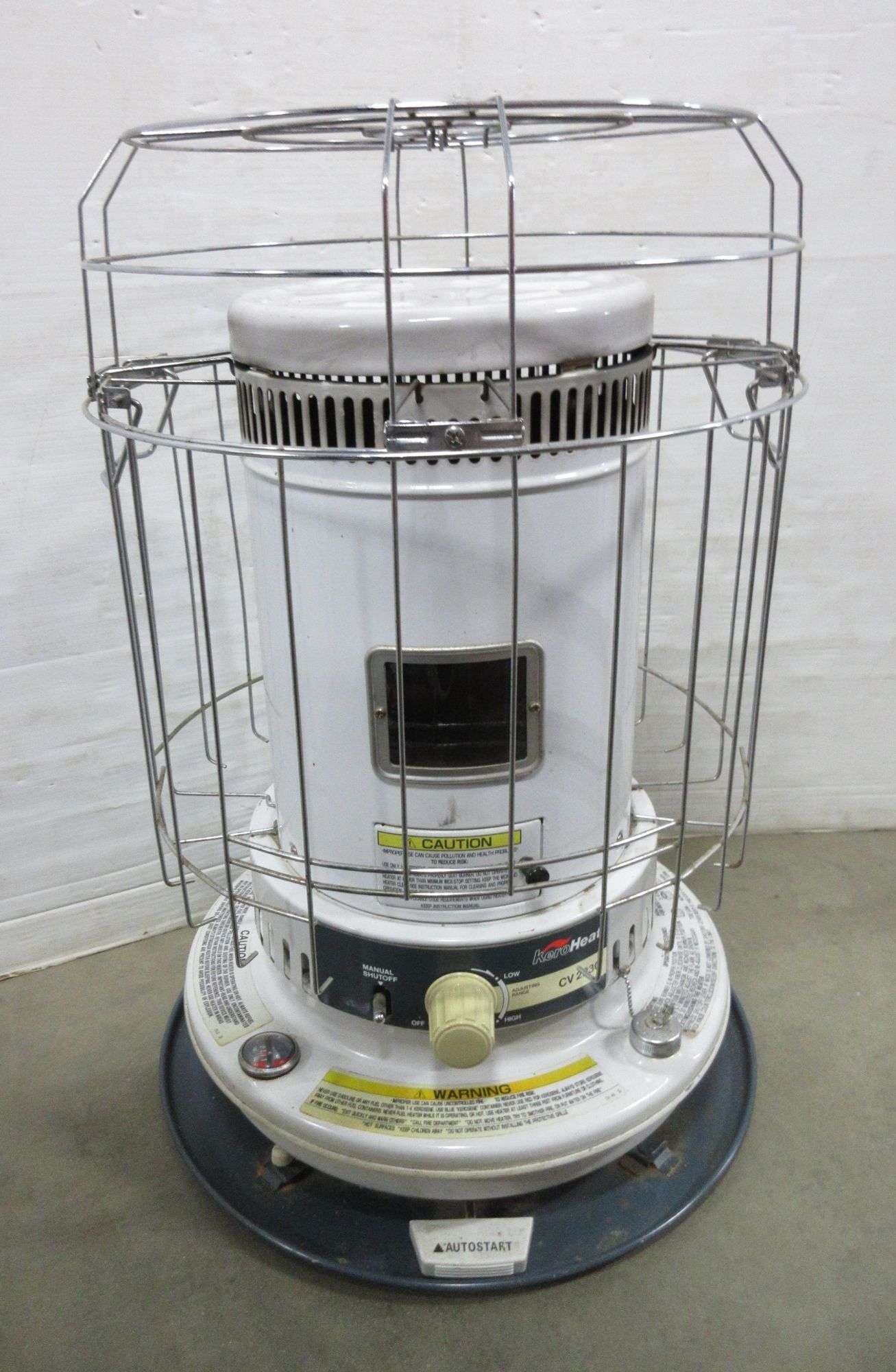 Keroheat CV-2230 kerosene heater, autostart works, full of kerosene, 27H -  Albrecht Auction Service
