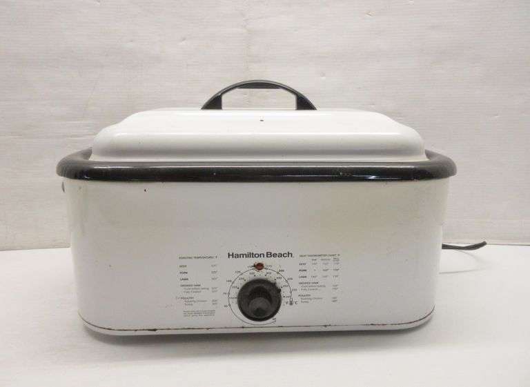 Hamilton Beach Electric Roaster, works Albrecht Auction Service