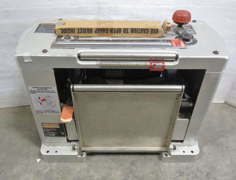 Craftsman wood planer and spare blades, works well Albrecht Auction