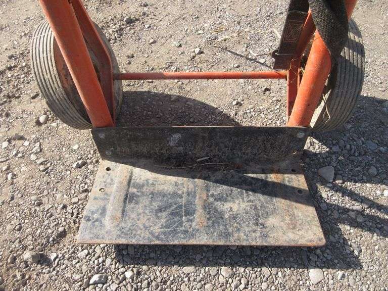 (2) Appliance dollies, used, one has a wobbly wheel Albrecht Auction Service