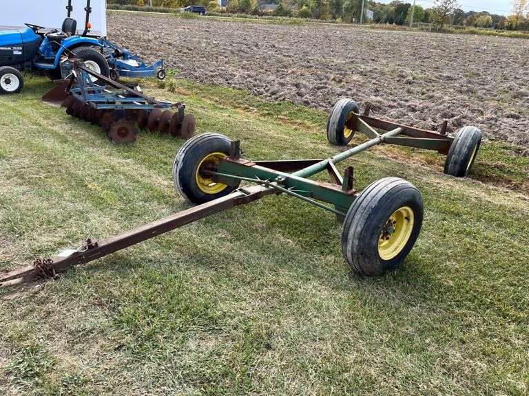 Joe's Wagons 8Ton Running Gear, 11L15 Tires, Extendable Tongue