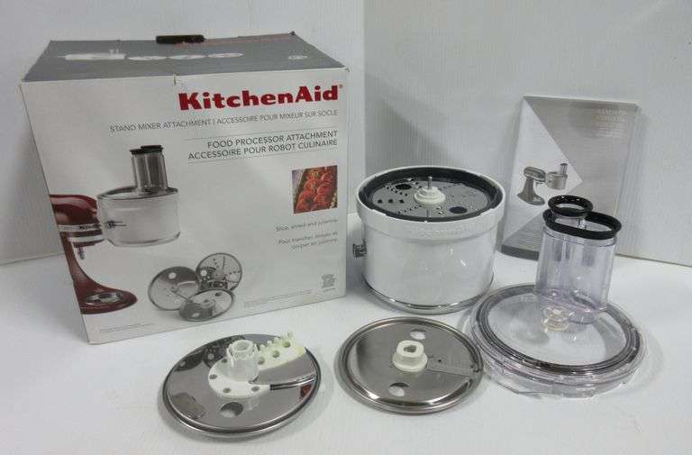KitchenAid food processor attachment, good Albrecht Auction Service