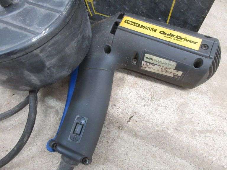 Stanley Bostitch quick driver Albrecht Auction Service