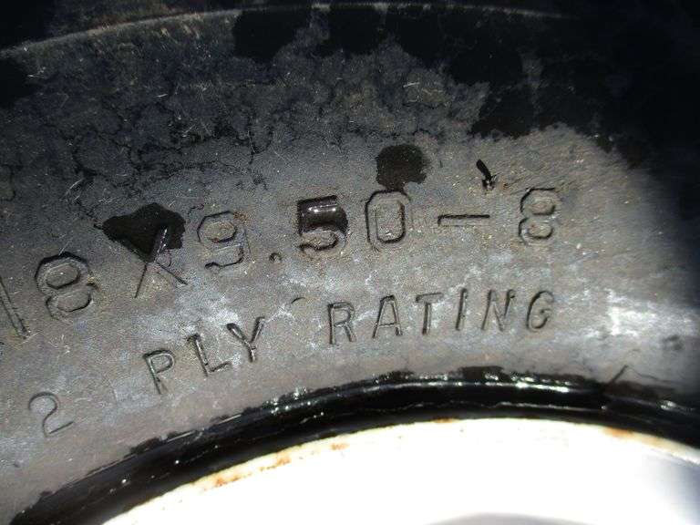 SearsCraftsman riding mower rear tires, 18x9.508, good, no leaks or