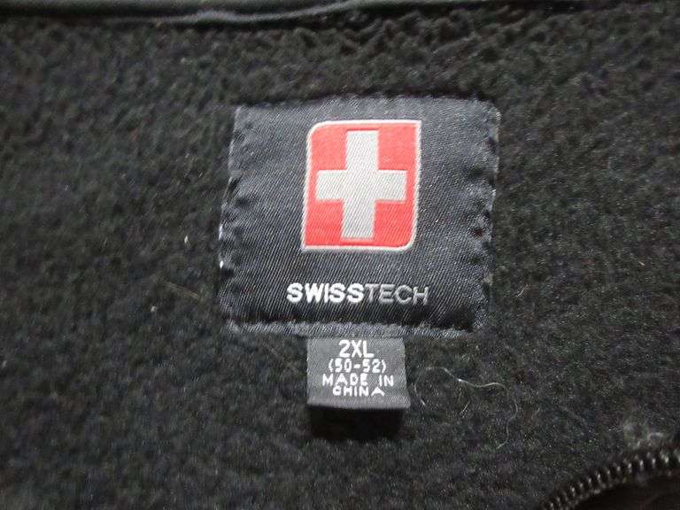 Swiss Tech zip up jacket, 2XL 5052, good Albrecht Auction Service