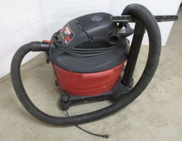 Craftsman wet/dry shop vacuum, 6.5HP, 16gallon, 230 mph blower, works